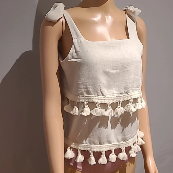 Olivaceous tassel tank size  Small - Picture 2 of 6